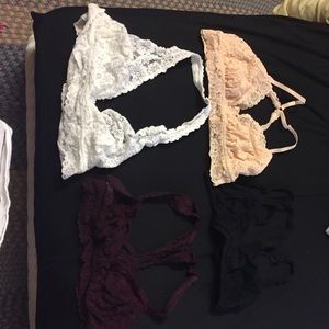 Aerie bras(WHITE ONE IS SOLD)