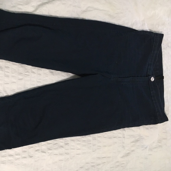 High waisted skinny jeans