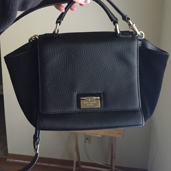 Black Kate Spade shoulder bag
