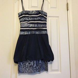 BCBG strapless dress