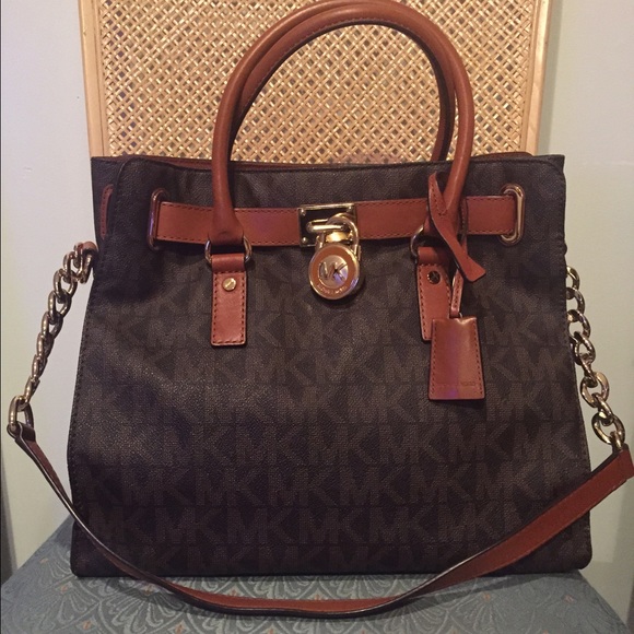 LARGE MICHAEL KORS Hamilton bag