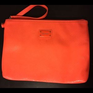 Neon Nine West Wristlet Clutch