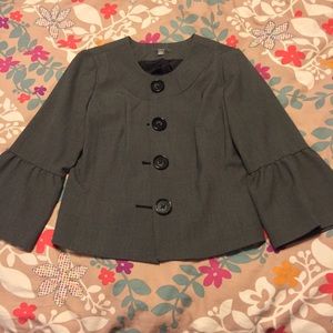 Apt. 9 Ruffle Sleeve Blazer