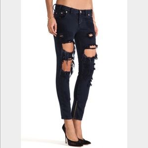 One Teaspoon Fox Black Freebirds