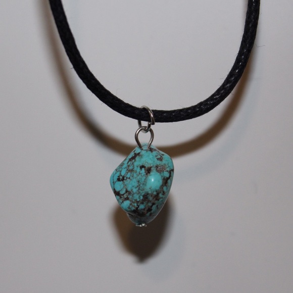 Blue Turquoise Gemstone Necklace