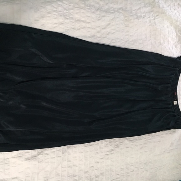 Dark green bubble dress