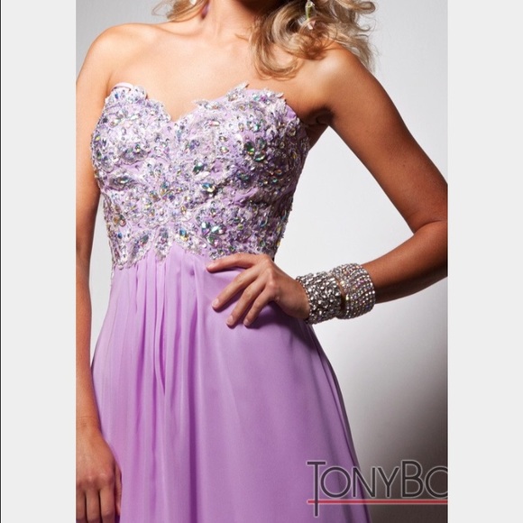 Tony Bowls Le Gala Dress UNALTERED Mardi Gras PROM - Picture 1 of 6