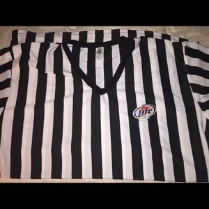 Miller Lite ref shirt