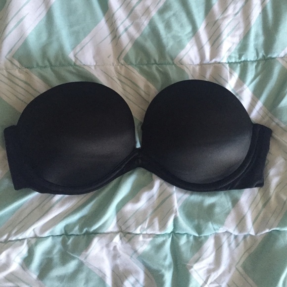 Black Very Sexy Multi-Way/Strapless Push-Up Bra