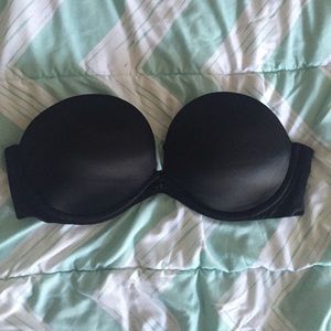 Black Very Sexy Multi-Way/Strapless Push-Up Bra