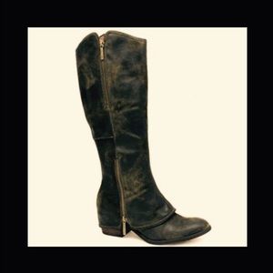 Donald J. Pliner Devi Olive Suede Boots