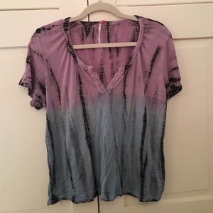 Free People tie dyed top