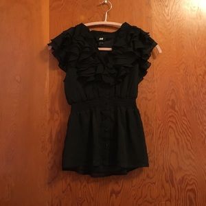 H&M Ruffle Top H&M Ruffle Top