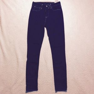 Levi's high rise skinny jeans