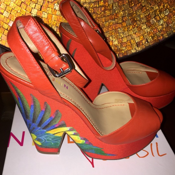 📢📢final price📢📢Nine West Trioschic Wedge