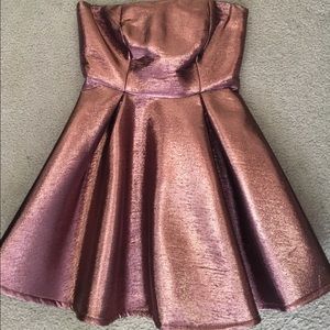 Pink hologram dress from TOPSHOP
