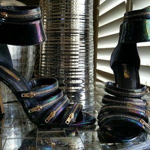 BCBGENERATION Multicolor Zipper Heel
