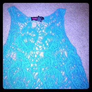 Lace tank top