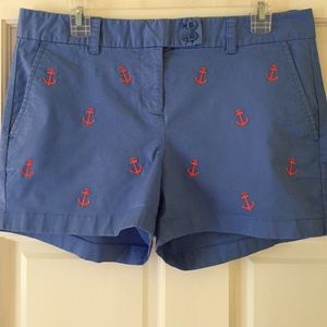Vineyard Vines anchor embroidered shorts