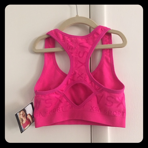 Victoria Secret Very Sexy Sports Bra - Pink - NWT - Picture 2 of 3