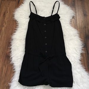 NWOT Black Romper