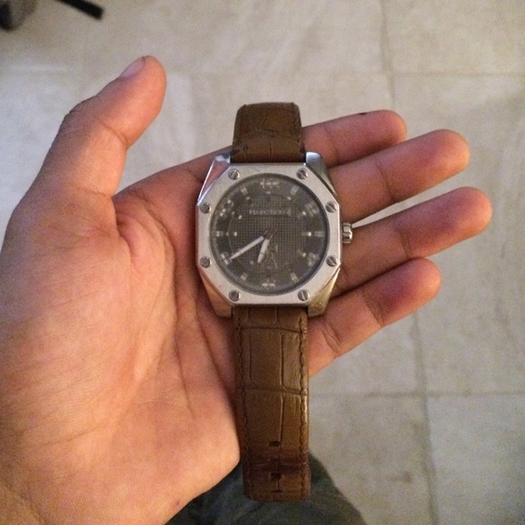 MARK ECKO STEEL/SILVER WATCH
