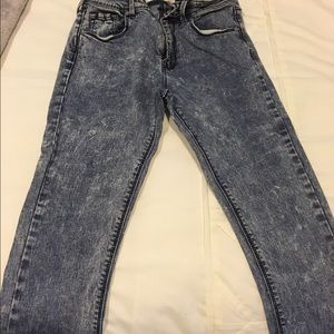 Highly rise jegging jean