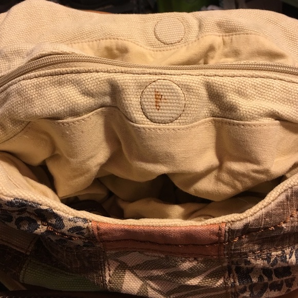 FOSSIL PATCHWORK BAG - Picture 4 of 4