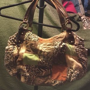 FOSSIL PATCHWORK BAG