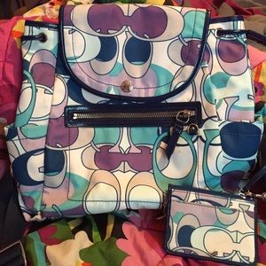 Authentic Coach Backpack