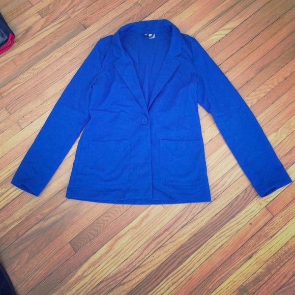 Lightweight blue H&M blazer size 6 EUC