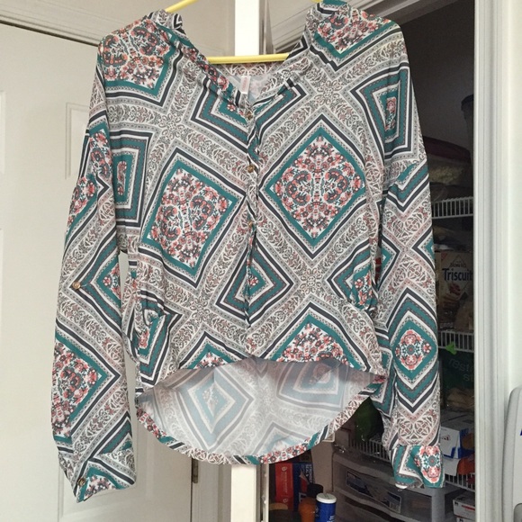 Long sleeve chiffon shirt - Picture 1 of 1