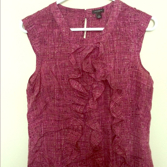 Ann Taylor short sleeve blouse