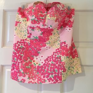 Lilly Pulitzer halter top white label