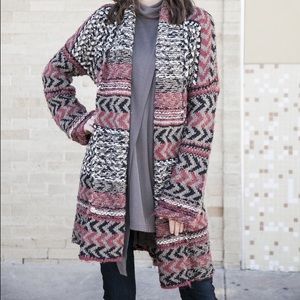 Free people. New with tags. Iona pattern, sweater!