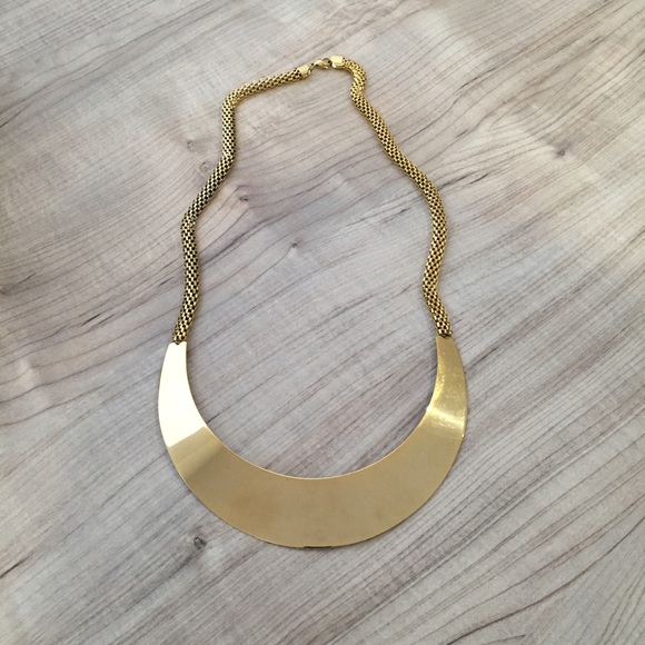 Gold plated chain necklace