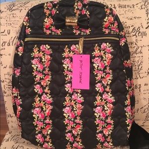 Betsy Johnson Floral Backpack🌺