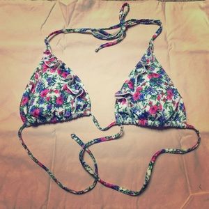 Floral Guess String Bikini