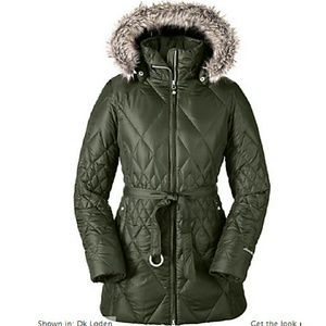 NEW! Eddie Bauer Women's Slope Side Down Parka