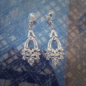 Art Deco Style Statement Earrings