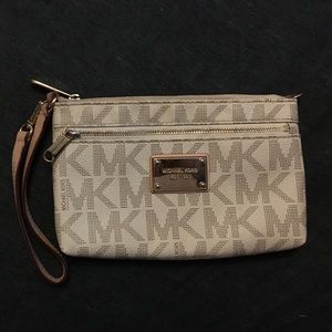 Michael Kors wristlet clutch