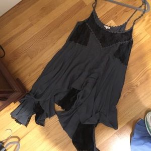 Free people slip with lace detail