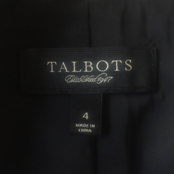 Talbots Houndstooth jacket Size 4. - Picture 4 of 4