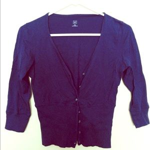 Navy GAP cardigan