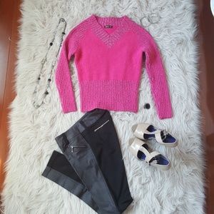 🌲2 for $8 🌲Pink fuzzy sweater