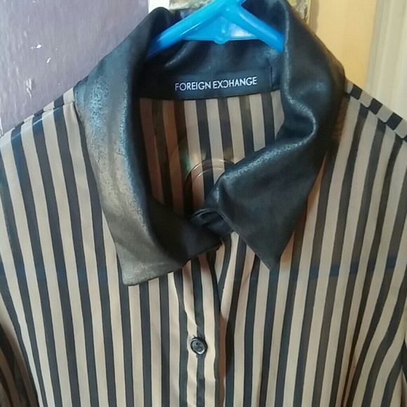 Stripped button down - Picture 2 of 3