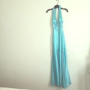 Camille la vie sky blue prom dress size 1/2