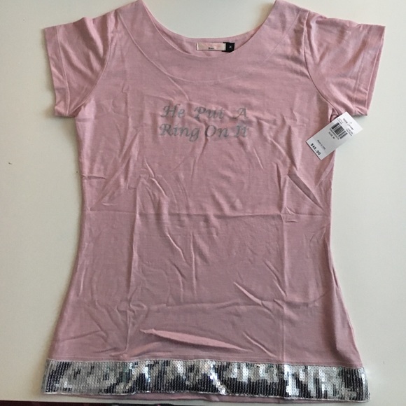 Attention brides! 💍👰 He put a ring on it tshirt!