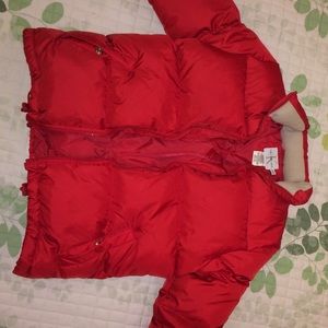 CALVIN KLEIN JACKET in bright red