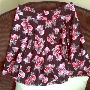 H&M floral skirt